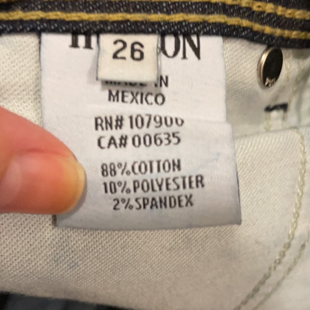 HUDSON COLLIN FLAP SKINNY JEAN BNWT 26 - Picture 10 of 11